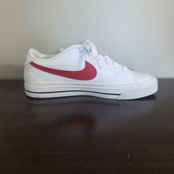 Nike Court Legacy Next Nature White Red Black New In Original Box Mens Size 7.5 - Picture 7 of 15